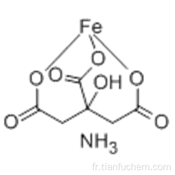 Citrate d&#39;ammonium ferrique CAS 1185-57-5